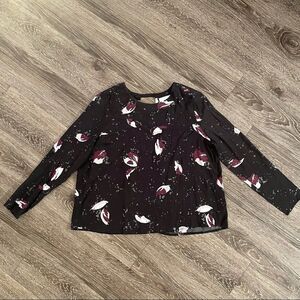 Just Female Apollo blouse universe print